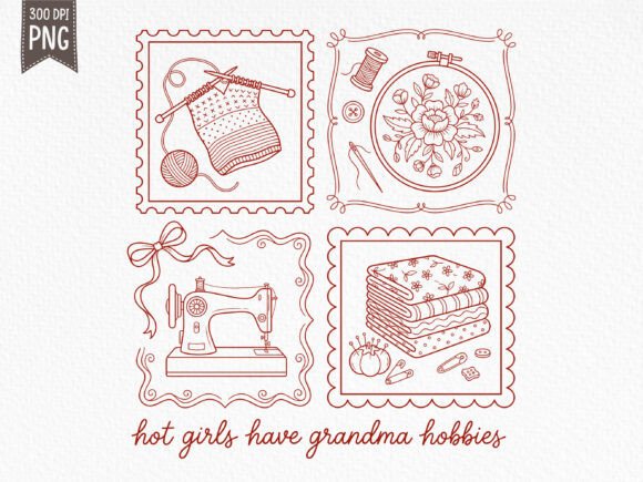Download Hot Girls Have Grandma Hobbies PNG - Hobbies Collection