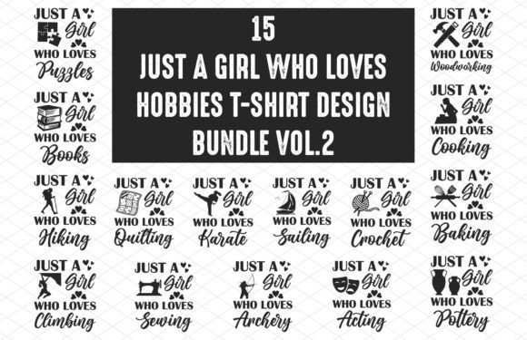 Download Hobbies Just a Girl Who Loves Bundle V.2 - Hobbies Collection