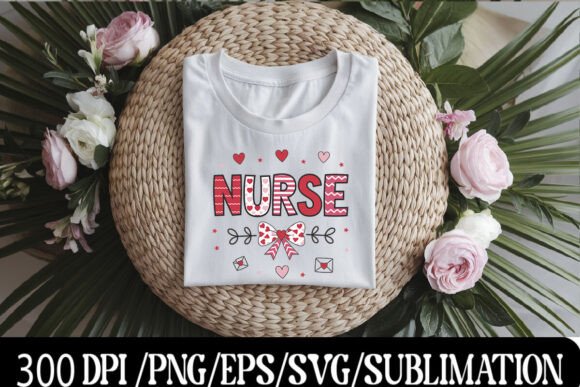 Download Nurse Valentine Coquette Bow Doodle PNG - Premium Resources