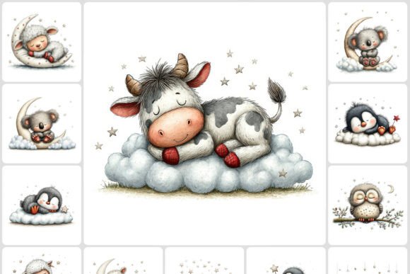 Download Neutral Baby Animals Nursery Clipart 40 - Baby animals Collection