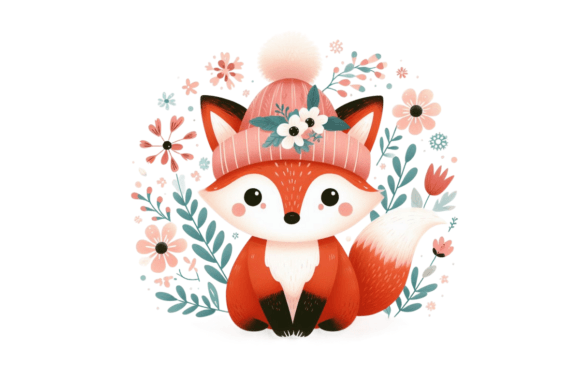 Download Cute Winter Fox PNG Sublimation - Winter fox png Collection
