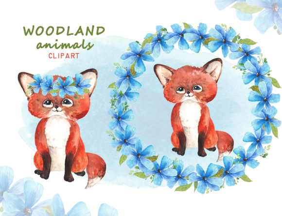 Download Woodland Animals Nursery Clipart PNG - Woodland animals Collection